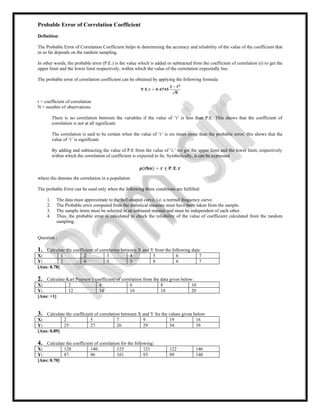Probable Error In Correlation BBA 2ND SEM STATISTIC.pdf
