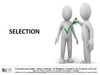 SELECTION
 