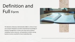 BBA Full Form Explained: Everything About Bachelor of Business ...