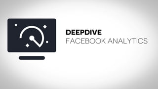 die richtigen Kennzahlen
branchenspezifische Anpassungen
Neue Interaktionen vs Wiederkehrer
Analyse der Interaktionen von Fans
DEEPDIVE
FACEBOOK ANALYTICS
 