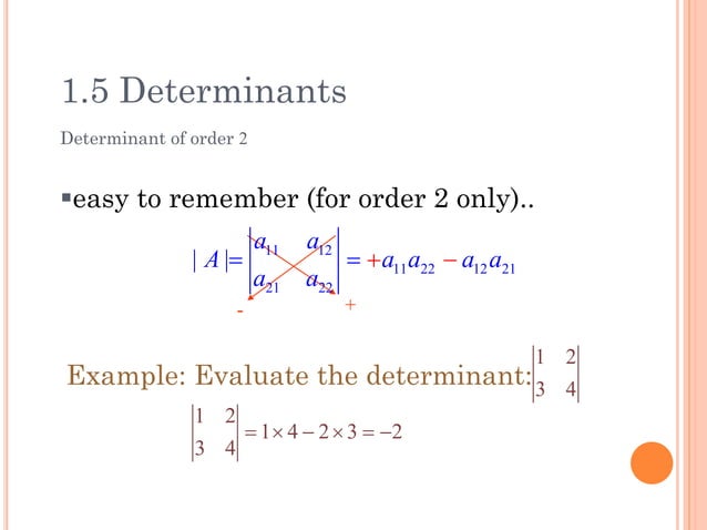 Matrices & Determinants | PDF