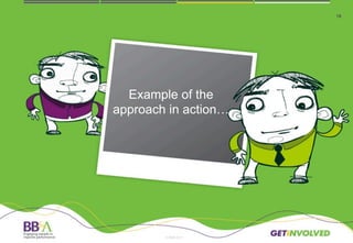 Example of the
approach in action…
© BB&A 2015
18
 