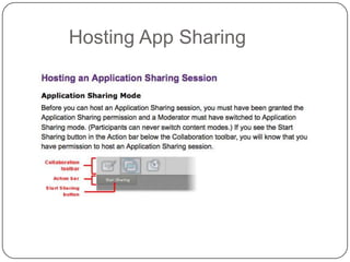 Hosting App Sharing