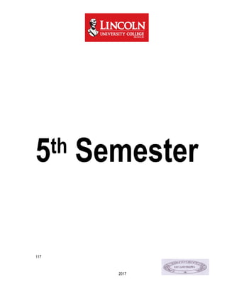 117
2017
5th Semester
 