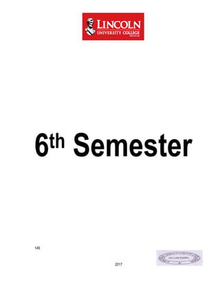 149
2017
6th Semester
 
