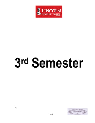 62
2017
3rd Semester
 