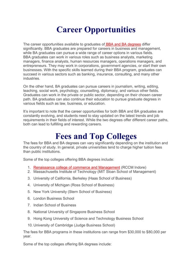 Bba vs ba pdf