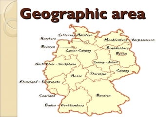 Geographic area  