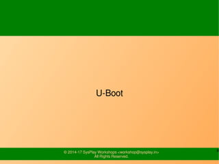 8© 2015-17 SysPlay Workshops <workshop@sysplay.in>
All Rights Reserved.
Let's Get Down to Source Code
 