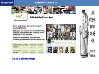 Herbalife India Ltd
Timeline-Content
Download-App
Pageblog-1
BBC-Adobe Flash App
Flash-App
Go to Content-Page