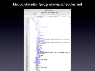 bbc.co.uk/radio1/programmes/schedules.xml 