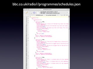 bbc.co.uk/radio1/programmes/schedules.json 