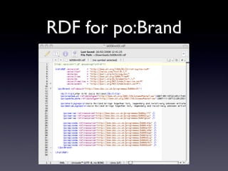 RDF for po:Brand 