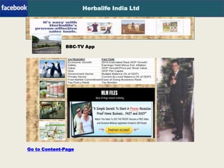 Herbalife India Ltd

Timeline-Content
Download-App
Page-1
Page-2
BBC-TV App

T.V-App

Go to Content-Page

 