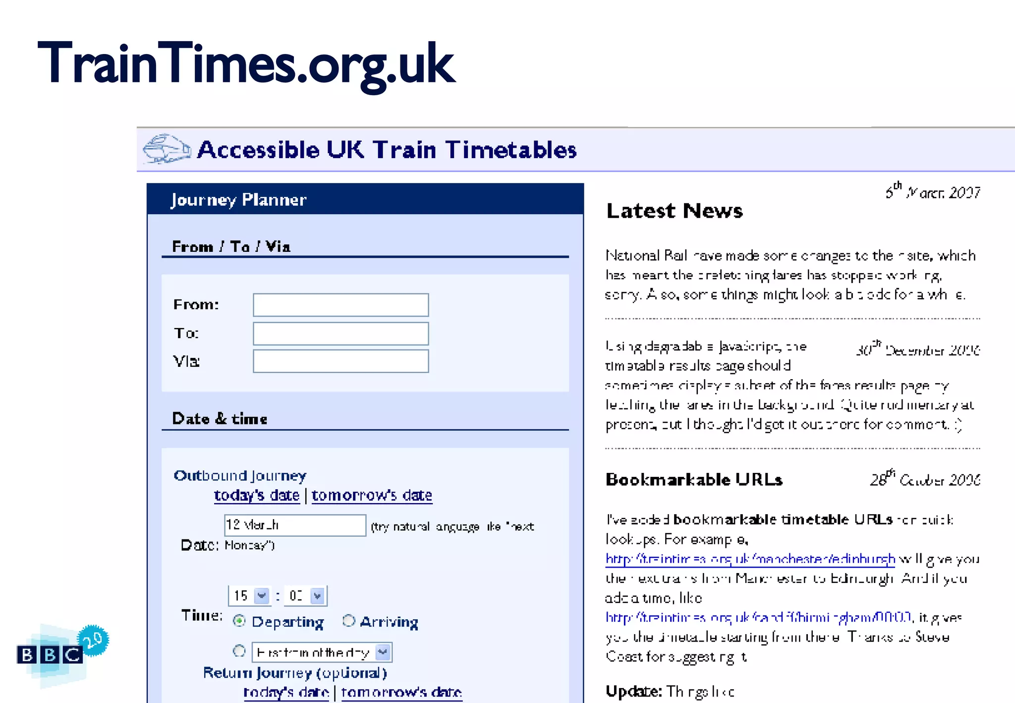 TrainTimes.org.uk 