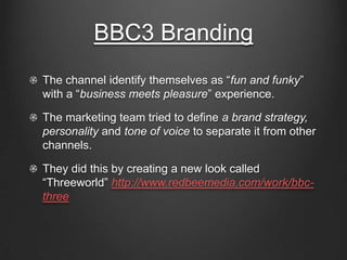 BBC3 Branding