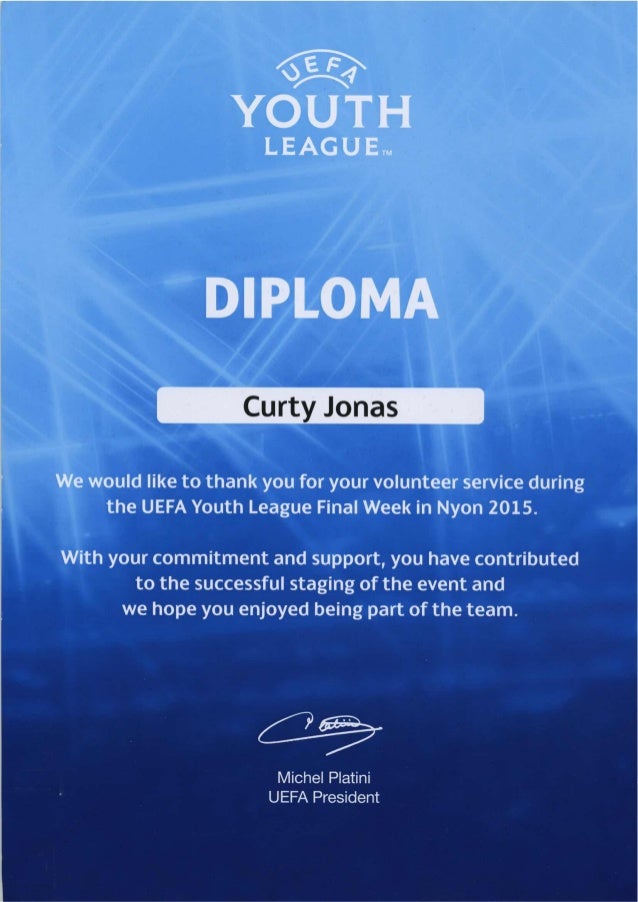 Youth League Diploma