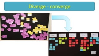 Diverge - converge
 
