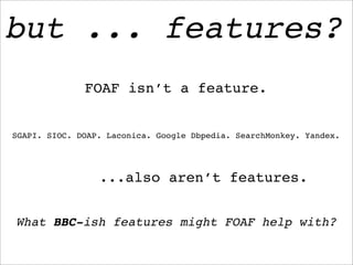 BBC foaf talk