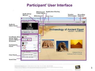 Participant’ User Interface




                              1
 