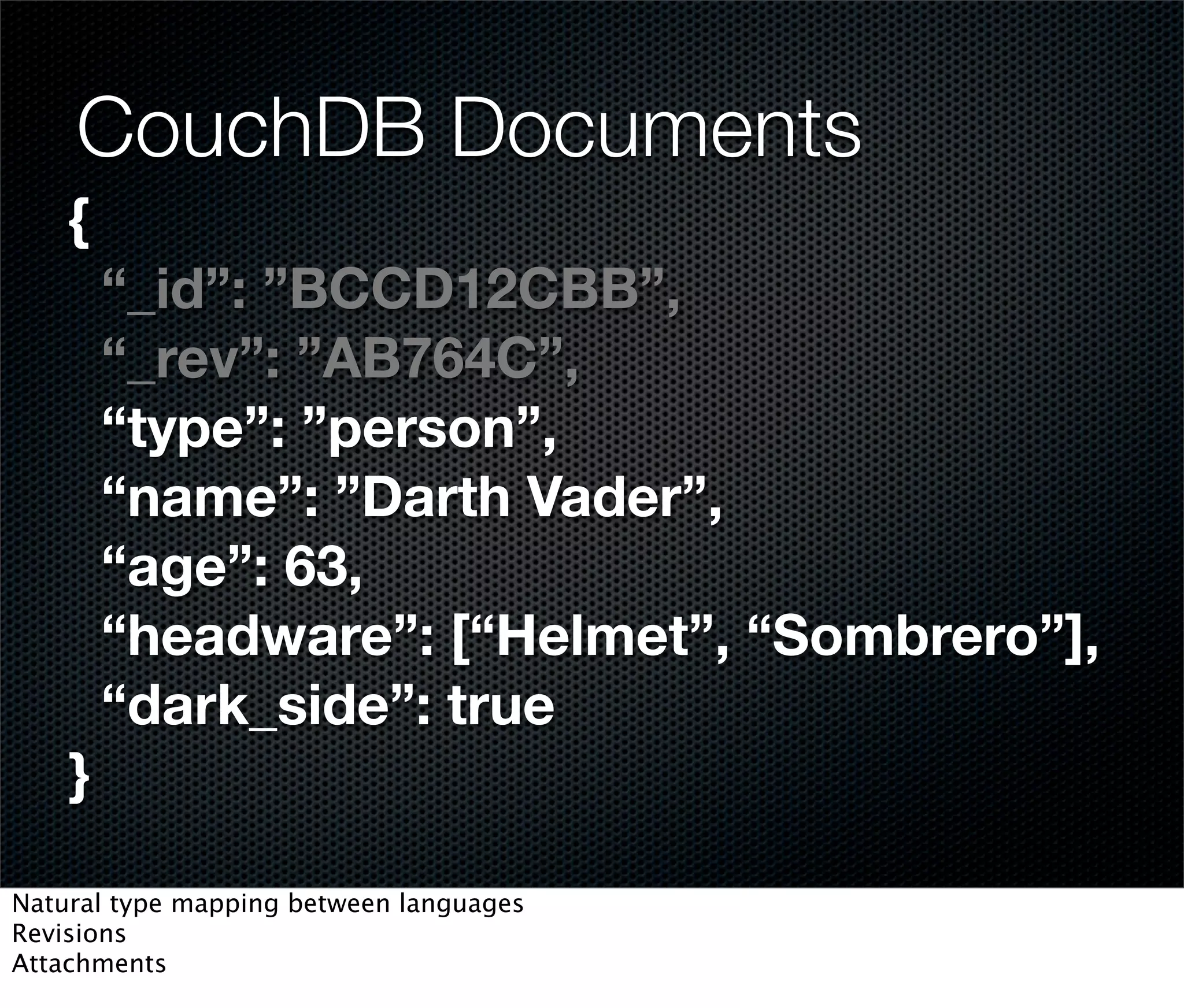 Introduction into CouchDB / Jan Lehnardt