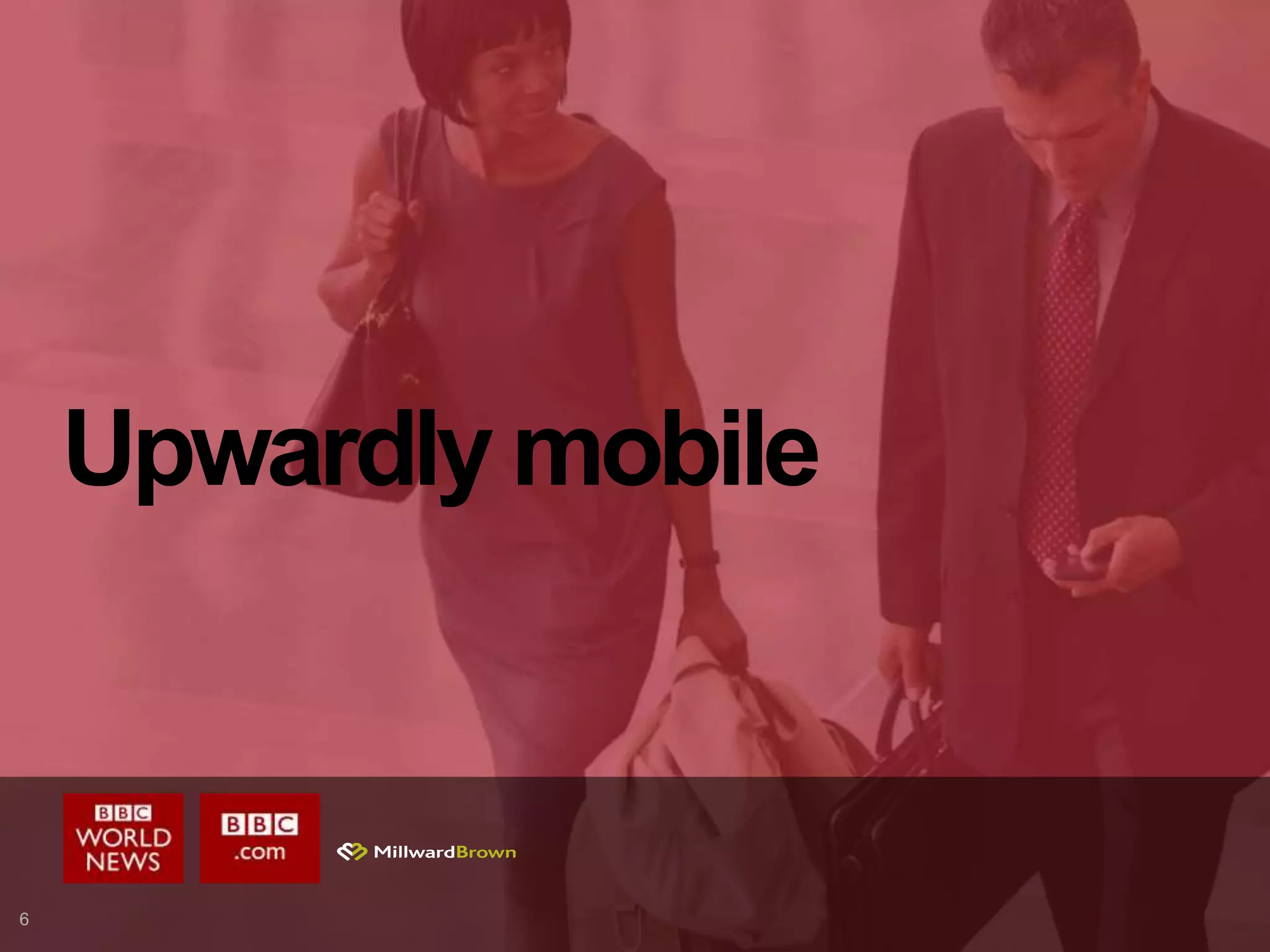 6
Upwardly mobile
 