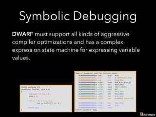 Symbolic Debugging with DWARF | PDF