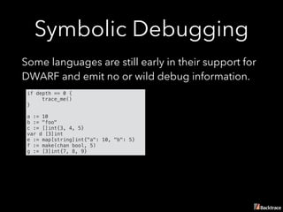 Symbolic Debugging with DWARF | PDF