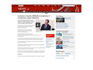 Each article with an associated
timeline would use a visual
cue as a jump off point
 