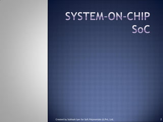 2Created by Subhash Iyer for Soft Polynomials (I) Pvt. Ltd.
 