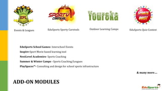 EduSports Intro PPT 2015 | PDF