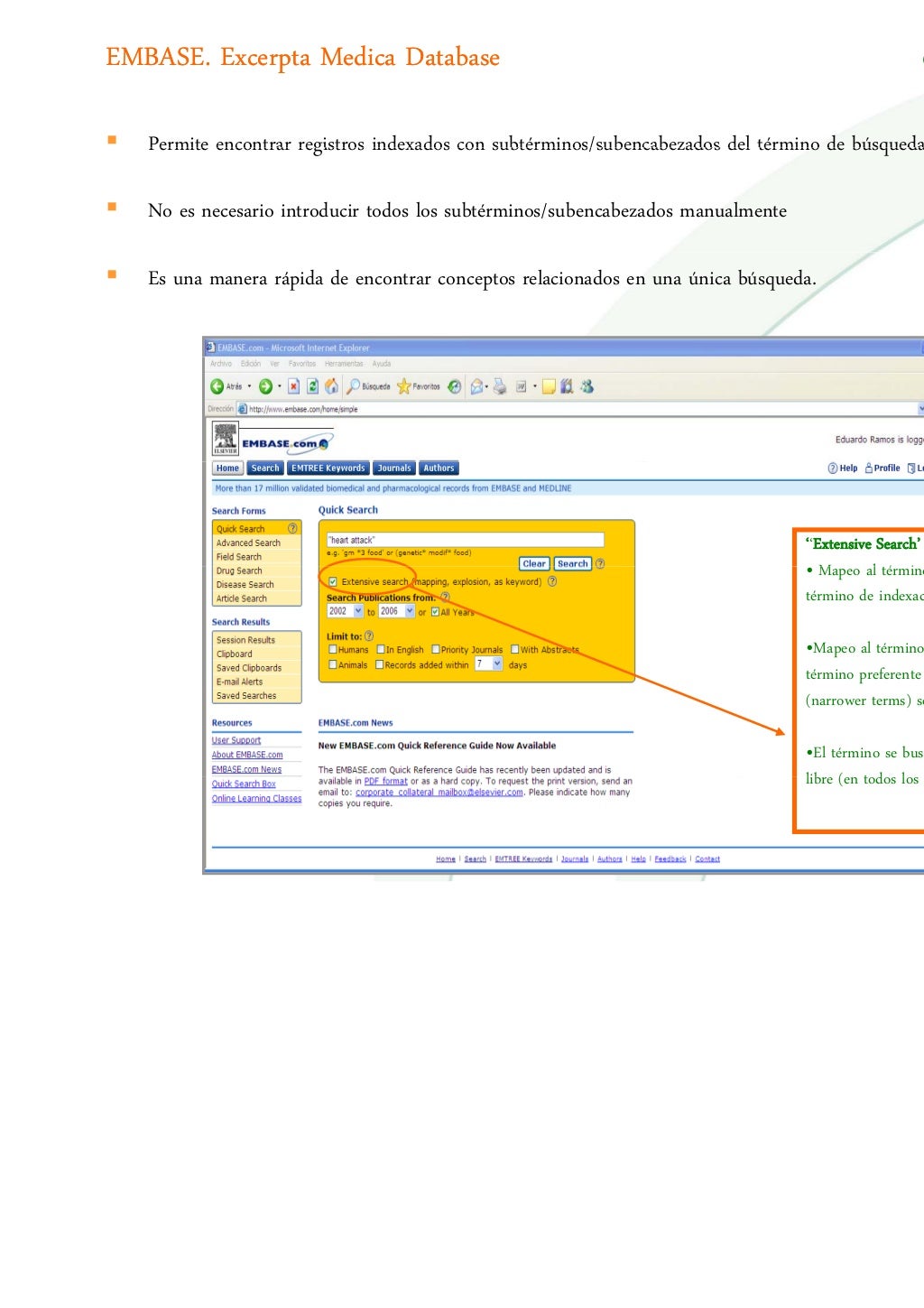 Bases de datos en ciencias de la salud Bases de datos en ciencias de la salud