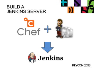 BUILD A
JENKINS SERVER
 