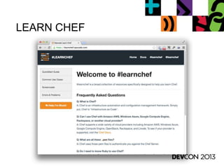 LEARN CHEF
 