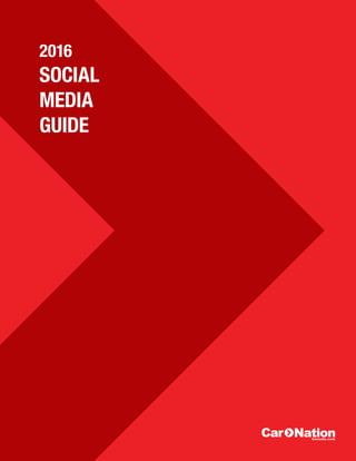 2016
SOCIAL
MEDIA
GUIDE
 