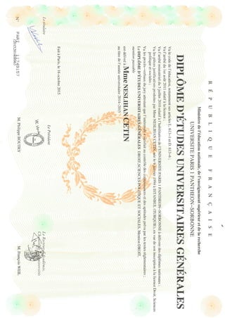 Diplôme Licence 2 Droit