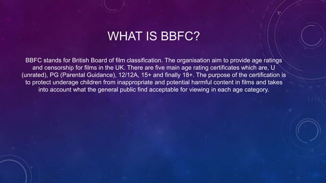 Bbfc Certification Ppt