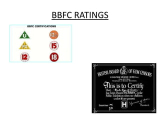 BBFC RATINGS
 