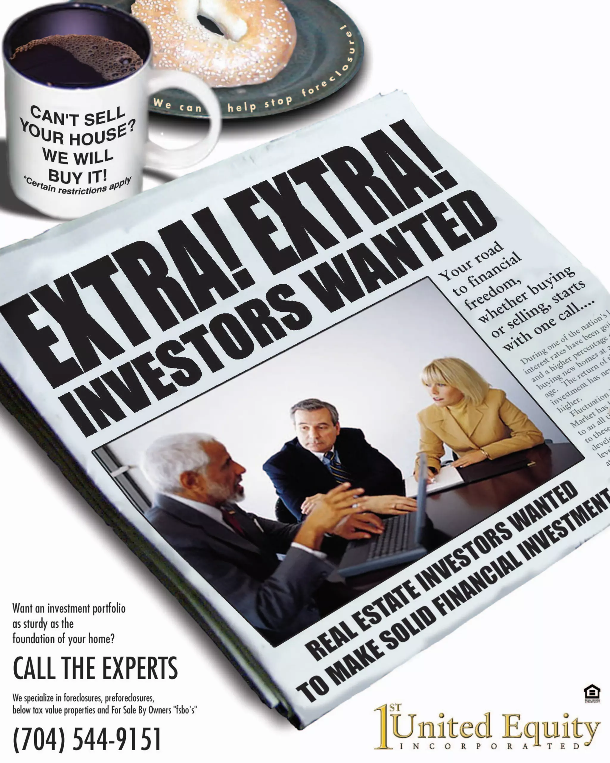 Newspaper ad - United Equity | PDF
