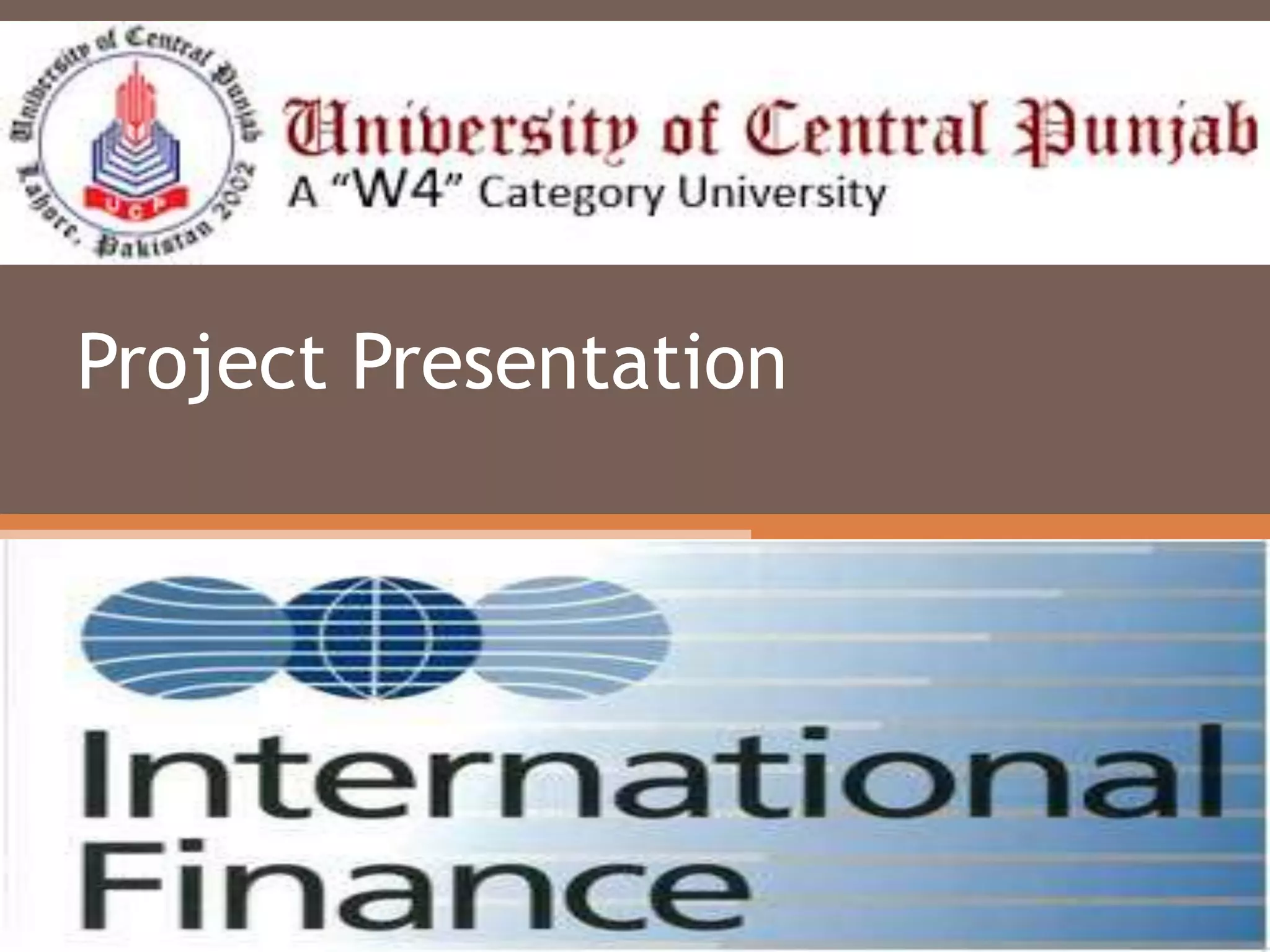 Project Presentation
 