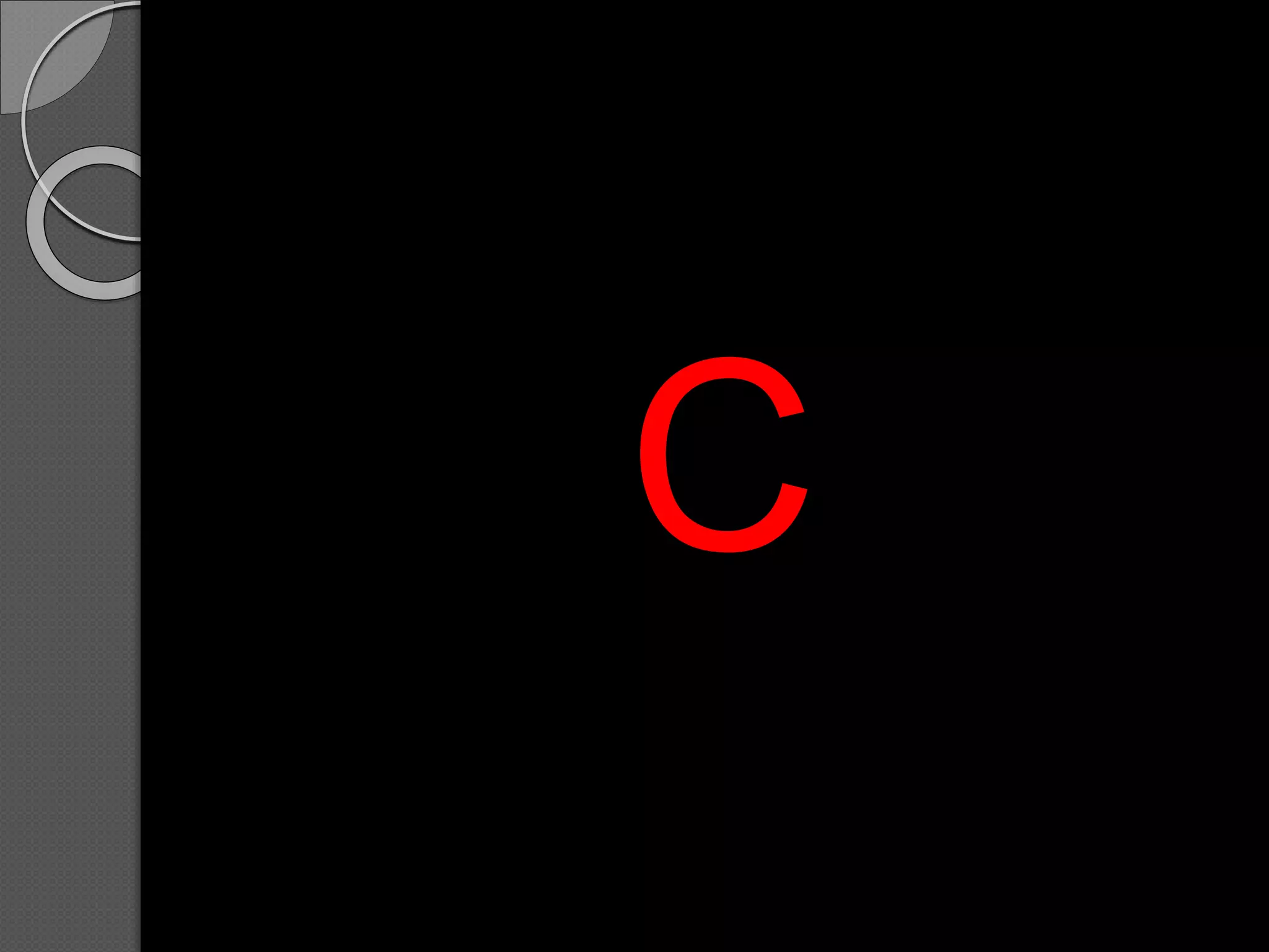 C
 
