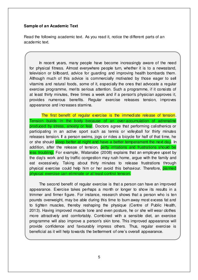 paragraph development