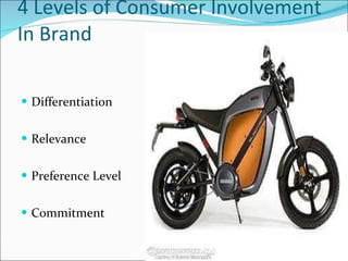 4 Levels of Consumer Involvement In Brand Differentiation Relevance  Preference Level Commitment 