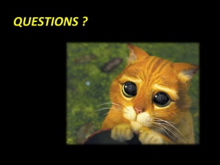 QUESTIONS ?
 