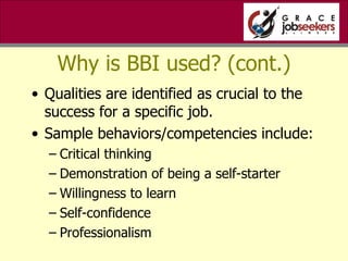 BBI Presentation 011711 | PPT