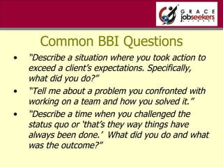 BBI Presentation 011711 | PPT