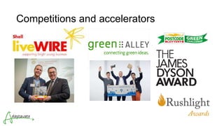 Competitions and accelerators
 