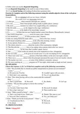 SUPPORT FOR ALL STUDENT IN GRADE 11 FOR ENGLISH | PDF