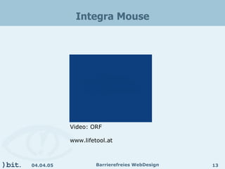 Barrierefreies Webdesign