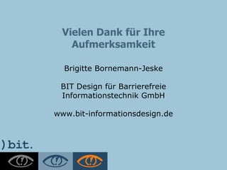 Barrierefreies Webdesign
